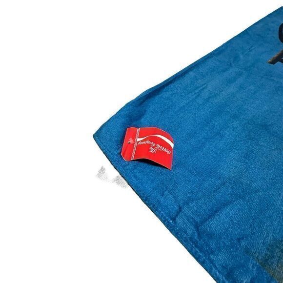 Vintage Coca Cola Summer Beach towel NEW with tag 1989 pool coke 80s - Picture 3 of 7